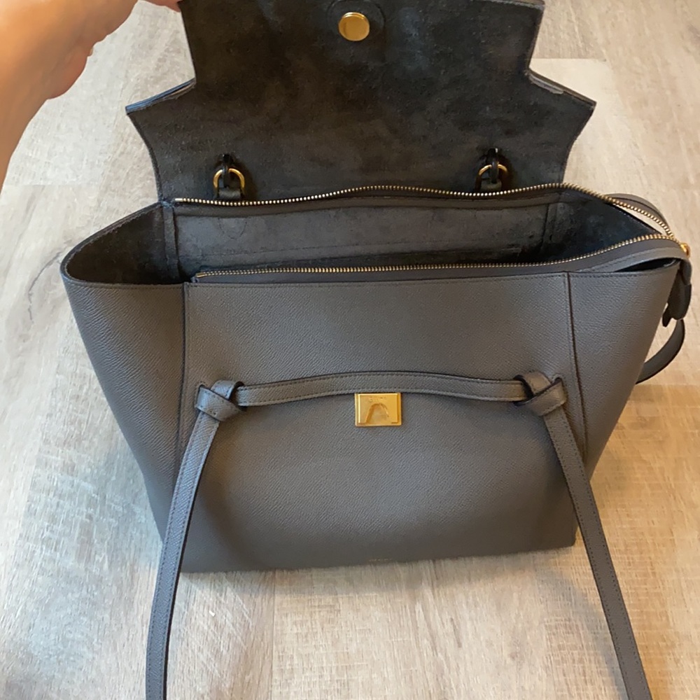 Celine Mini Belt Bag in grey - Picture 3 of 10